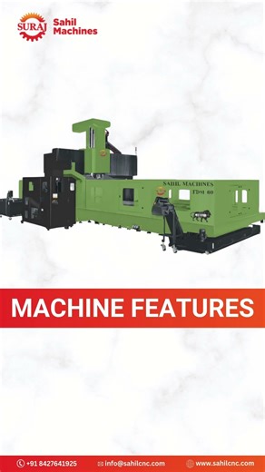 FDM Series | 5-Axis CNC Double Column Milling Machines | Heavy-Duty Machining by Sahil Machines