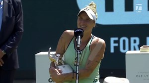 Marketa Vondrousova: 'We came here to try and win the first match, and now this is happening'