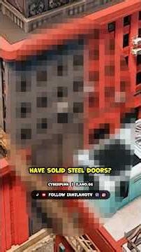 This Apartment Locks You Inside in Cyberpunk 🏠🔒 #Cyberpunk #Shorts