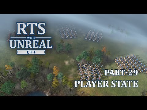 Unreal Engine 5 RTS with C++ - Part 29 - Player State with Ability System Component