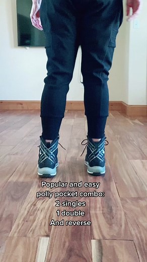 Beginner shuffle dance tutorial. This is a very popular and easy single and double Polly pocket combo. 8-count. #learningtoshuffle #beginnershuffler #shuffleover50 #howtoshuffle #shufflepractice #shuffletutorial #shufflebeginner #shuffle #shuffledance