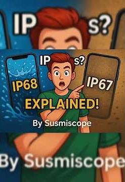 IP Ratings EXPLAINED in 60 Seconds! , IPX4... What Do They Mean? #susmiscope #iprating #viral #phone
