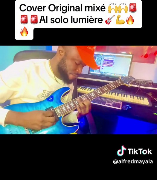 Fally Ipupa Song Cover on Electric Guitar