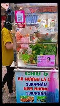 bò lá lốt chú 5 #cantho