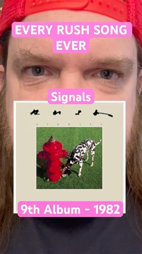 Signals album EVERY RUSH SONG EVER #rush #rushband #signals #neilpeart #geddylee #alexlifeson #rock