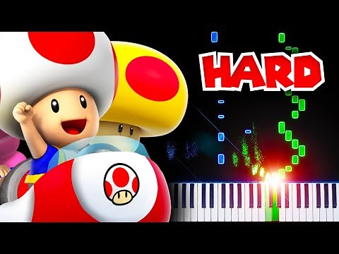 Mushroom Gorge (from Mario Kart Wii) - Piano Tutorial
