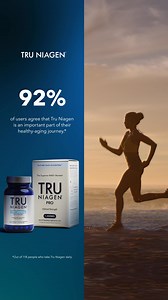 Tru Niagen works at the cellular level to support how you move, recover, and thrive. Designed for those who push limits and backed by world-class science, it’s wellness reimagined: 🏆 Healthy Aging Ingredient of the Year '24 ✅ Clinically proven to increase NAD by up to 150% ✅ Activates cellular energy and DNA repair ✅ Supports brain, heart, muscle health, and more ✅ Backed by 400 published scientific studies ✅ The most efficient, safe, well-researched NAD booster | Tru Niagen
