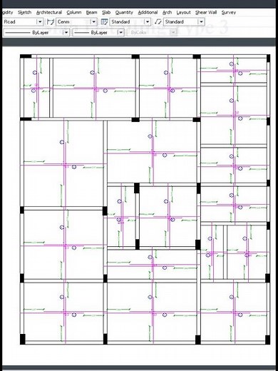 🏗️ Technical Details of Slab Detailing Type 3
