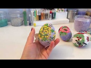 Bead Crochet of Easter Egg Video Preview