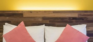 How to Make a Rustic Wood Headboard | DoItYourself.com