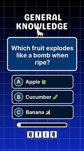 Which Fruit Explodes Like a Bomb? 🍎💥 99% Get This Wrong #shorts