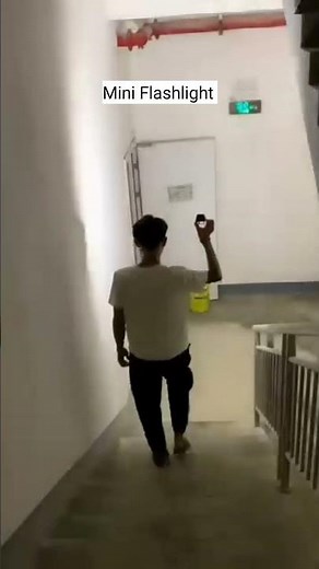 Small LED Flashlight | 800 Lumen Rechargeable Mini Light | Keychain Pocket Torch with Magnet Base