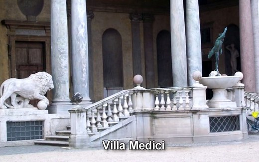 建筑史——文艺复兴建筑——意大利罗马美蒂奇别墅Villa Medici
