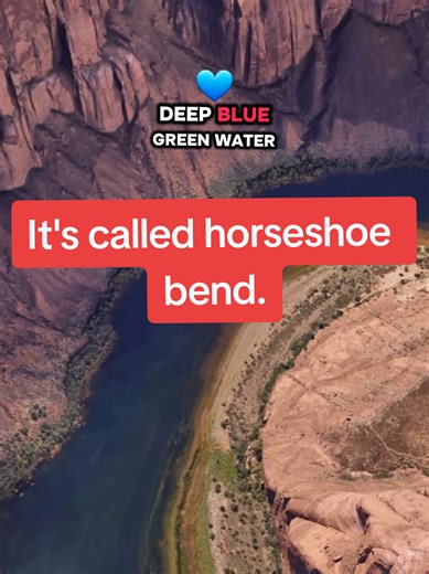 It's called horseshoe bend. #map