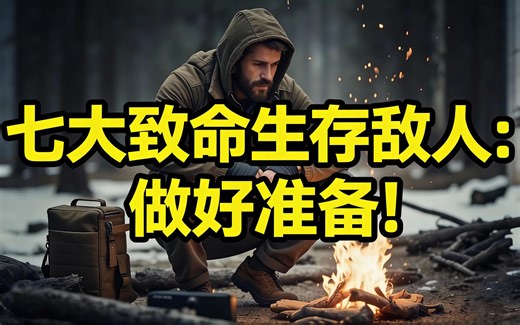 [中配]七大致命生存敌人：做好准备！ - Survival Gear