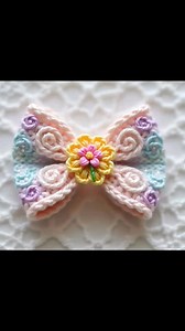 Moñitos a crochet: pequeños, delicados y llenos de encanto 🎀✨ | Crochet Creativo