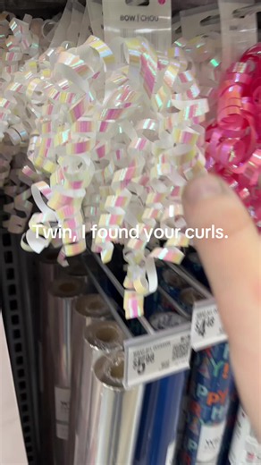 Twin I Found Your Curls — Cute Twin Curls Video Caption Ideas