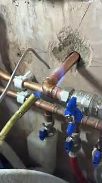 Plumbing Up an Outside Tap in Copper Pipe – Easy DIY Guide!#asmr #howto #diy #plumbing #subscribe