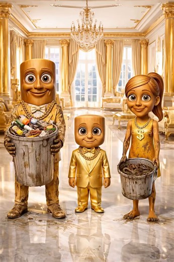 Tung Tung pretends to be a beggar