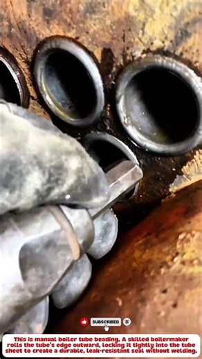 How Boiler Tubes Were Sealed Before Modern Machines
