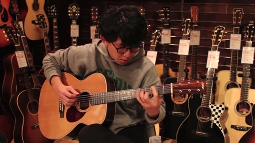 【斎藤純一/Dolphin Guitars】Collings OM-2H Traditional Baked Sitka Spruce Demo