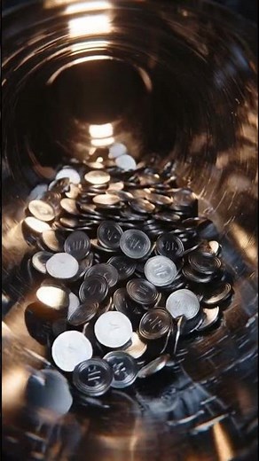 How Coins Are Made 💰 | Minting Process Explained #shorts #satisfyingprocess #science