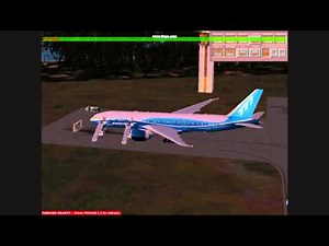 How to get ground services on the POSKY 777 in FSX