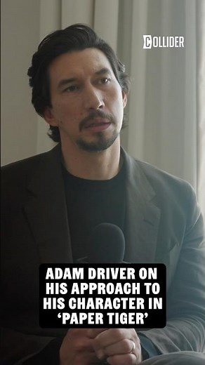 Adam Driver on His Approach to His Character in Paper Tiger #cannes #adamdriver