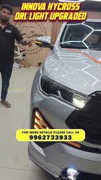 Innova Hycross Matrix DRL Light Upgraded | Hycross Modification | Hycross Accessories | Car Sense