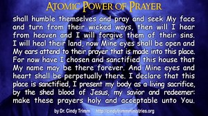 Atomic Power of Prayer by Dr. Cindy Trimm