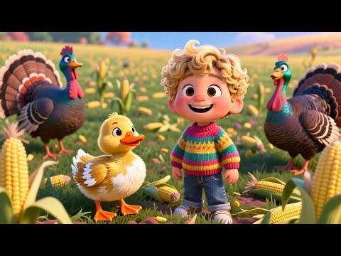 Learn Turkey Counting 🦃🔢✨ | Fantasy Song for Kids | Learn Numbers and Cozy Turkey Counting Magic