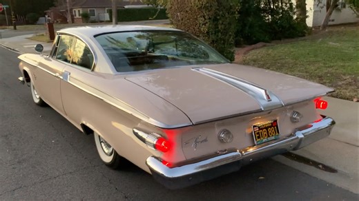 FOR SALE: 1961 Plymouth Fury - Charles Phoenix JOYRIDE Auto Sales - Spectacluar SURVIVOR CLASS, rust-free- black plate California car, 56K miles, Oustanding details inside and out, Factory original interior, PS, PB, Aero steering wheel, tinted glass, 318 w pushbutton Torqueflite, Quick and tight ride. $59Kobo go to charlesphoenix.com or email charlesphoenix@me.com for deets and pix | Charles Phoenix