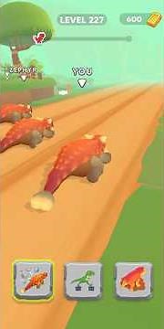 🎮 Dino Shifting Dinosaur Games Level - #227 🦖👑 #shorts #mobilegame #trex