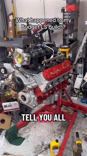 Caswell Customs on Instagram: "LS Engine “Budget” Build! 😂"