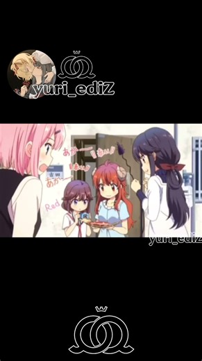 ✦ 【The Weirdest Neighbor Gift】 ✧ | When Your Enemy Brings You Free Beef ❀ #shorts #anime #yuri
