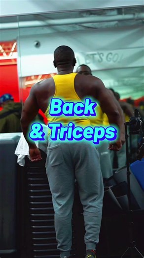 Back Attack Tuesdays #backworkout #triceps #fyp #fittok #gains
