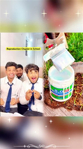 Reproduction chapter in school😂#class #10th #reproduction #biolgy #school #teacher #student #comedy