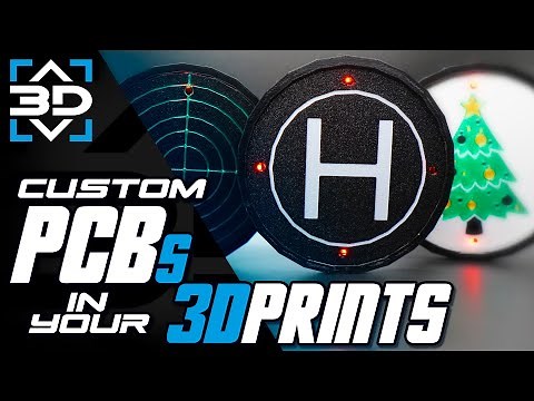 Designing Your First PCB to Integrate With 3D Prints - Tutorial