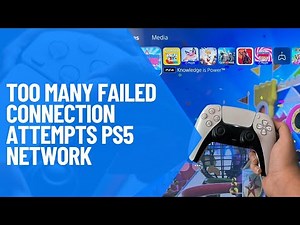 Too Many Failed Connection Attempts PS5 Network (FIX) 2025