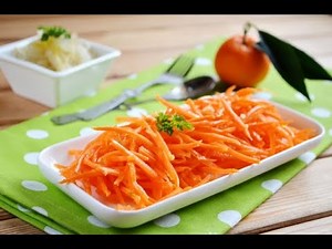 Korean carrots at home. Video recipe!