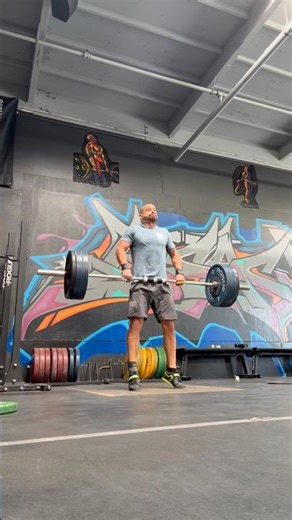 245lbs-Clean Pull+Below the Knee Hang Squat Clean+High Hang Squat Clean+Front Squat #crossfit