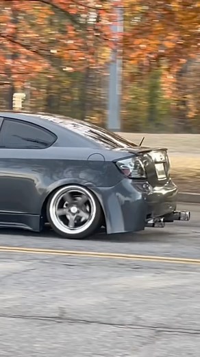 This modified Scion tC -Toyota sounds really good 👍🏼 #shorts