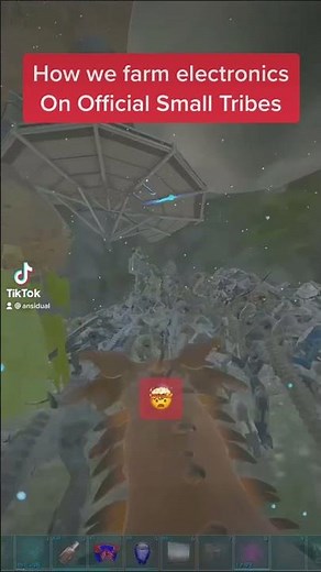 HOW TO FARM ELECTRONICS | ARK OFFICIAL SMALL TRIBES #Shorts