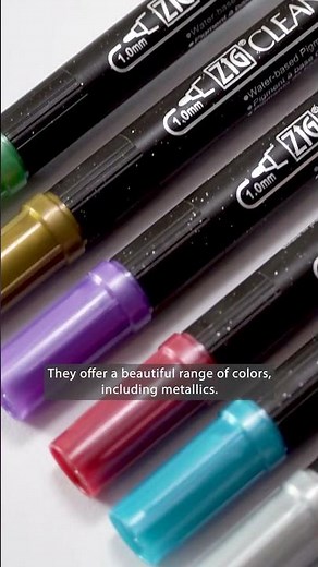 Why Artists Love Kuretake ZIG Clean Color Dot Markers | Dual-Tip Design & Creative Effects