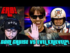 MY FIRST EVER ERB REACTION VIDEO! | TOM CRUISE VS EVEL KNIEVEL EPIC RAP BATTLE OF HISTORY!