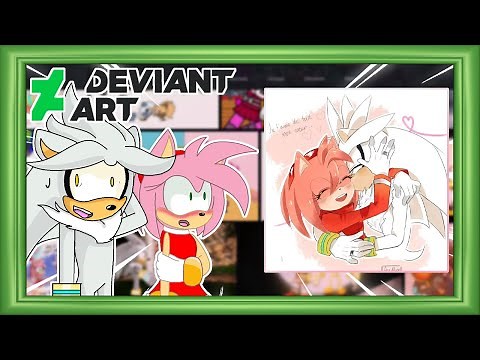 Silver & Amy Visit Deviant Art Again - AMY CUDDLES SILVER?!