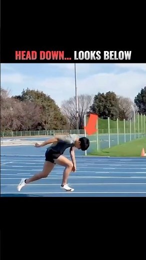 He Created His Own Start Technique 💨 Fastest Japanese Sprinter 🇯🇵 #shorts #track #athletics #sports