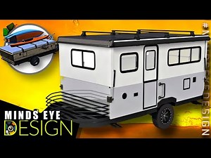 Incredible Camper Trailer | Expands to Massive Size