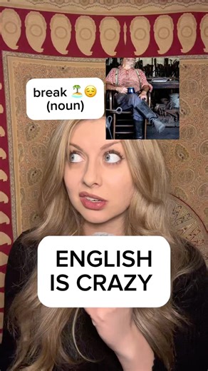 Can you use “break” correctly? #languagelearning #englishteacher #englishlanguage #verb #break #esl