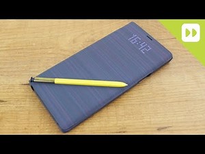 Official Samsung Galaxy Note 9 LED Cover Case Review - Hands On